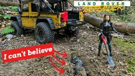 OMG I cant believe I did it! RC Land Rovers Defender D110 Pickup RC Crawler TRX4