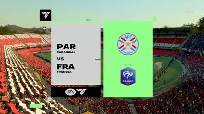 Paragwaj - Francja | Symulacja meczu | FIFA WORLD CUP 2026 | 1/8 finału