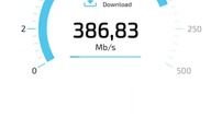 Internet INEA światłowód 1Gb speed test wi fi samsung S21+ WLAN