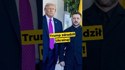 Trump zdradził Ukrainę! #Trump #wojna #ukraina