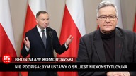 Ustawa o SN powinna być zawetowana? Absolutnie