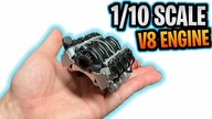 How I built a 1/10 Scale V8 engine for the Toyota LC70 BoomRacing BRX01