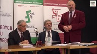 [Mat.  archiwalny] W obliczu zamachu na Polskę - prof.  Włodzimierz Bojarski, prof.  Jacek Janowski