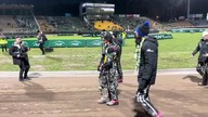 Podziękowania kibiców Falubazu Zielona Góra po wygranej z Grudziądzem - 21. 04. 2024r.