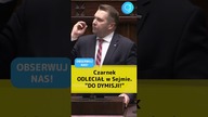 (subskrybuj) Czarnek ODLECIAŁ w Sejmie #shorts