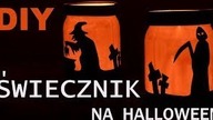 DIY: Halloween dekoracje  Świeczniki na Halloween  - [Atlas Smaków]