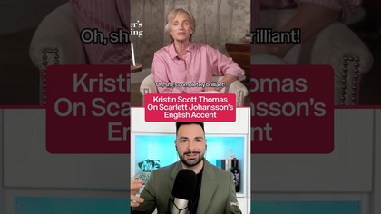 My Mothers Wedding: Kristin Scott Thomas Talks Scarlett Johanssons English Accent