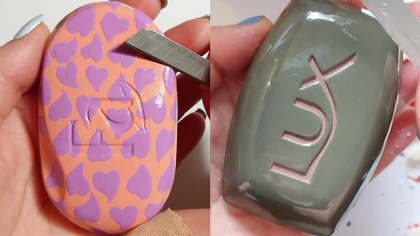 Soap Carving ASMR Relaxing Sounds no talking Satisfying ASMR Video