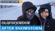 North Iceland - Olafsfjordur after snowstorm | Iceland nature #3