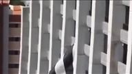 Kobieta plus Base jump