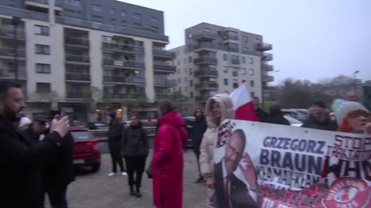 #MuremZaBraunem - pikieta przed sądem