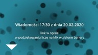 Wiadomości 19:30 | TVP 1 | 20-02-2020 | Czwartek