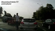 Pasażerowi puściły nerwy