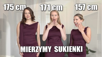 Mierzymy sukienki na 3 różnych sylwetkach