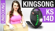 Kingsong KS-14D UNBOXING (odc. 5) monocykl elektryczny KS14D KS14