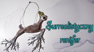 DIY Surrealistyczny renifer/Surreal Reindeer fimo air ligth
