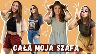 Moja szafa kapsułowa Travel edit | POKAZUJE WSZYSTKO | Pakowanie ze mną