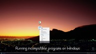 Running incompatible programs in Windows