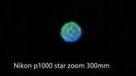 Nikon p1000 stars zoom test