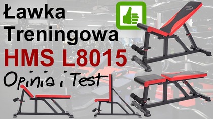 Ławka treningowa HMS L8015 wielofunkcyjna  Opinia