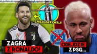 Messi ZAGRA Z RONALDO W JEDNYM ZESPOLE, Neymar ODEJDZIE z PSG, a Lewy KRYTYKUJE Bayern