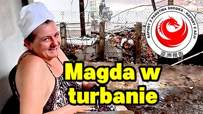 Magda w turbanie robi grube dymy jak za starych czasów