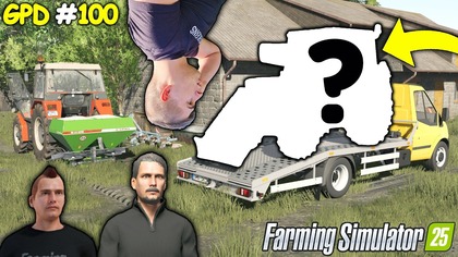 NO TO SĄSIAD ZASKOCZYŁ KUPIŁ NOWY TRAKTOR I POLE AKCJA NAWOZY I SIEWYGPD FS 25 100