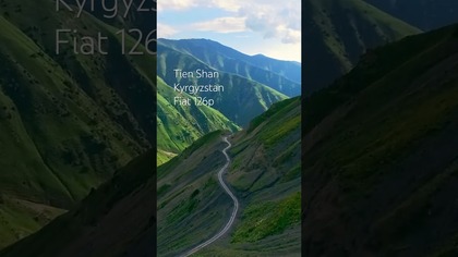 W Tienszan #fiat126p #azjatyckiewspomnienie