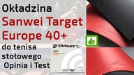 Sanwei Target Europe 40+ Okładzina do tenisa stołowego - Opinia