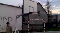 Pierwszy raz obniżyliśmy kosze w BŁAŻOWEJ - okolice 2007 roku LEPESZEJ JAKOŚCI NIE BYŁO