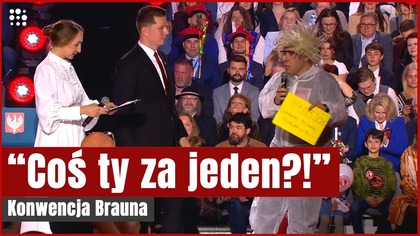 Zamieszanie na Konwencji Brauna! Tego nie było w scenariuszu | Gazeta.pl