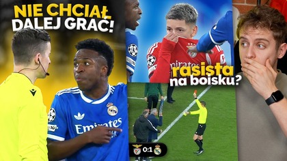 Vinicius poskarżył się SĘDZIEMU I OPUŚCIŁ BOISKO! Co mu powiedział rywal? Mourinho WYRZUCONY...