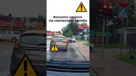 Bezczelne omijanie na czerwonym świetle #shorts #rikordwidjo