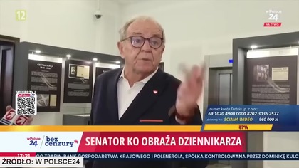NIENORMALNY KOLEGA TUSKA ZAATAKOWAŁ DZIENNIKARZA [ NAGRANIE ] (1080p 25fps H264-128kbit AAC)
