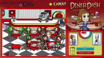 Diner Dash Sizzle and Serve - przewodnik po grze (Poziomy 1. 6-1. 10)