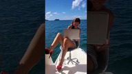 Remote office on a yacht!