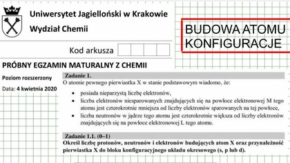 ZADANIE 1 UJ 2020 KWIECIEŃ KONFIGURACJA ELEKTRONOWA