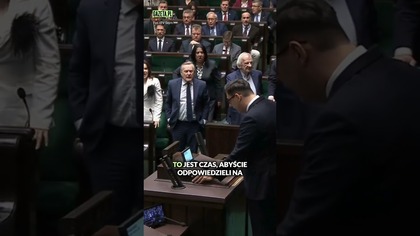 Nazwał Nawrockiego snusiarzem.  Posłowie PiS nie wytrzymali! #shorts