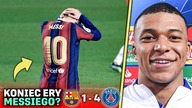 Messi ZAŁAMANY! FC Barcelona ZDEMOLOWANA przez PSG! Kylian Mbappe z HATTRICKIEM! | LANDRI
