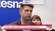 Stonoga grubo pojechał Petru