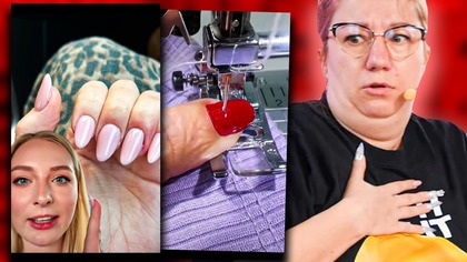 STYLISTKA PAZNOKCI vs TIKTOK #177! Reakcja na paznokciowe Tik-Toki | Quloo