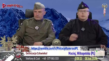 DeUnizacja Człowieku! Wt.  7. 4. 2026r.  W.  Olszański, M.  Osadowski Rodacy Kamraci NPTV.pl