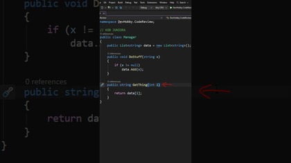 Rekruter odrzuci Twoj kod przez to jedno slowo  #csharp #dotnet