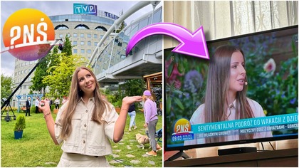 WYSTĄPIŁAM W TELEWIZJI!!!