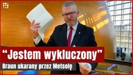 Braun zawieszony przez Parlament! Pół roku kary od Metsoli | Gazeta.pl
