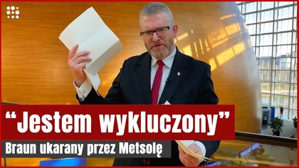 Braun zawieszony przez Parlament! Pół roku kary od Metsoli | Gazeta.pl