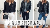 10 rzeczy, 10 stylizacji | Szafa kapsułowa 10x10 Challenge | MINIMALIZM