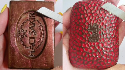 Soap Carving ASMR Relaxing Sounds no talking Satisfying ASMR Video