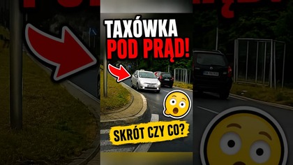  GPS miał wolne? Taks&oacute;wkarz wybrał własny kierunek! #polskiedrogi #taxi #shorts #polskiekierowcy