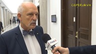 Janusz Korwin-Mikke o programie 500+ i o spółkach skarbu państwa